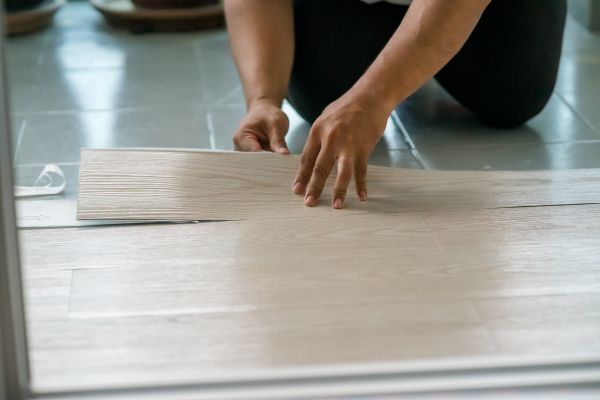 Vinyl Tile Floor Installation in Acworth