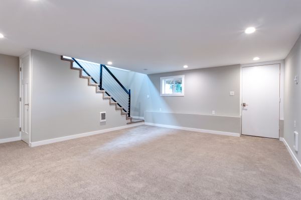 Basement Flooring Replacement in Acworth